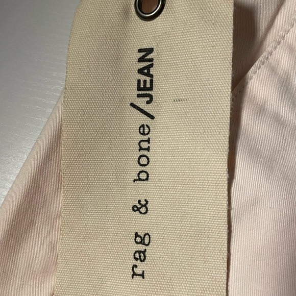 NWT Rag & Bone vintage magnolia cream ankle cropped jeans - Picture 3 of 6